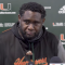 WATCH: Miami DT Coach Damione Lewis Speak After Spring Practice No. 9